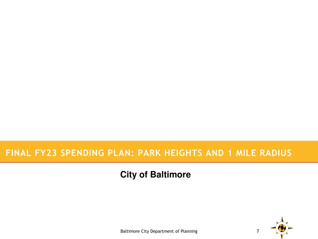 final fy23 spending plan park heights and 1 mile