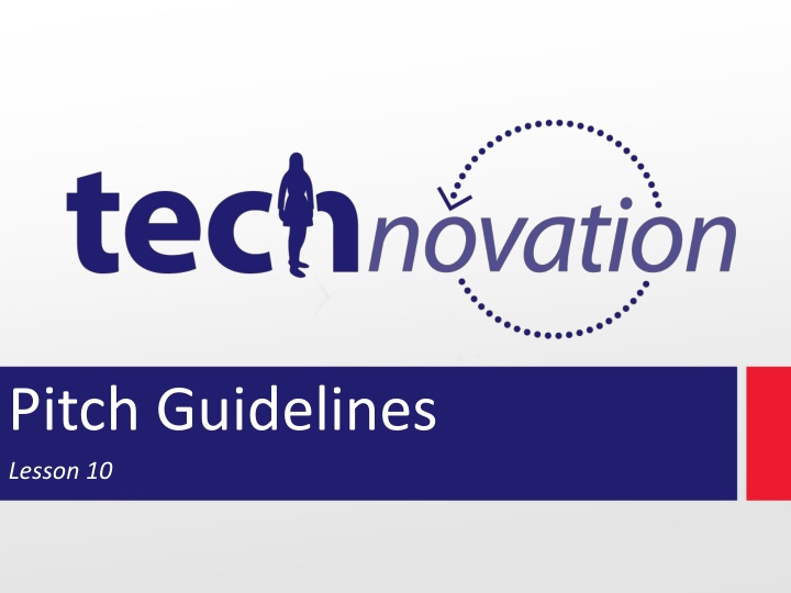 pitch guidelines lesson 10