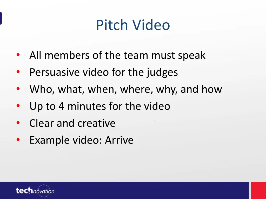 pitch video