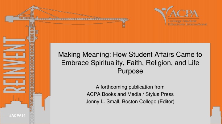 making meaning how student affairs came