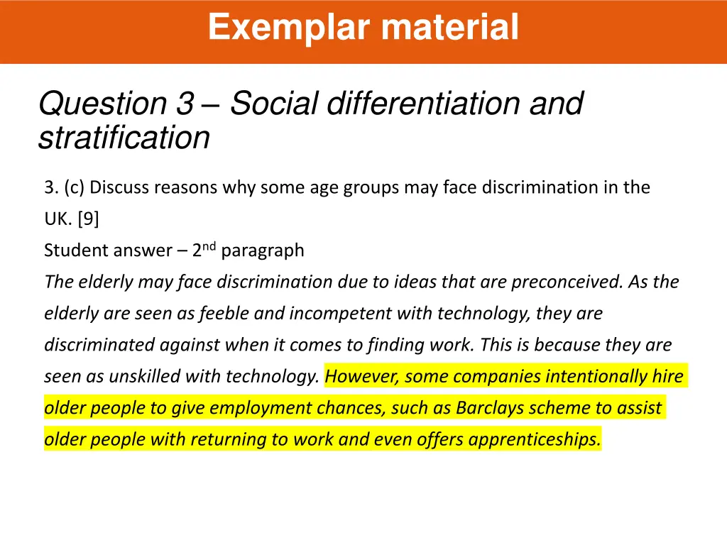 exemplar material 2