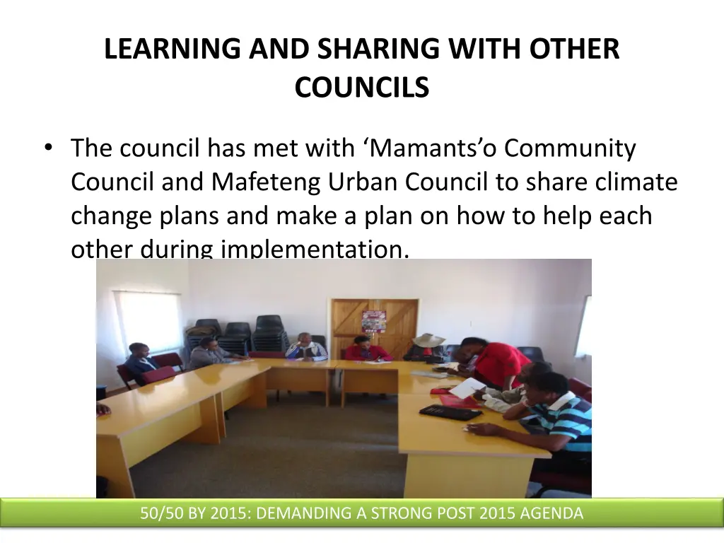 learning and sharing with other councils