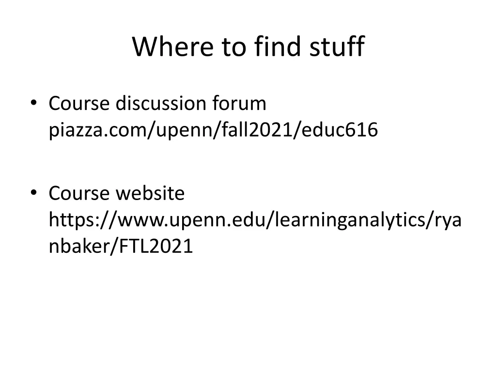 where to find stuff