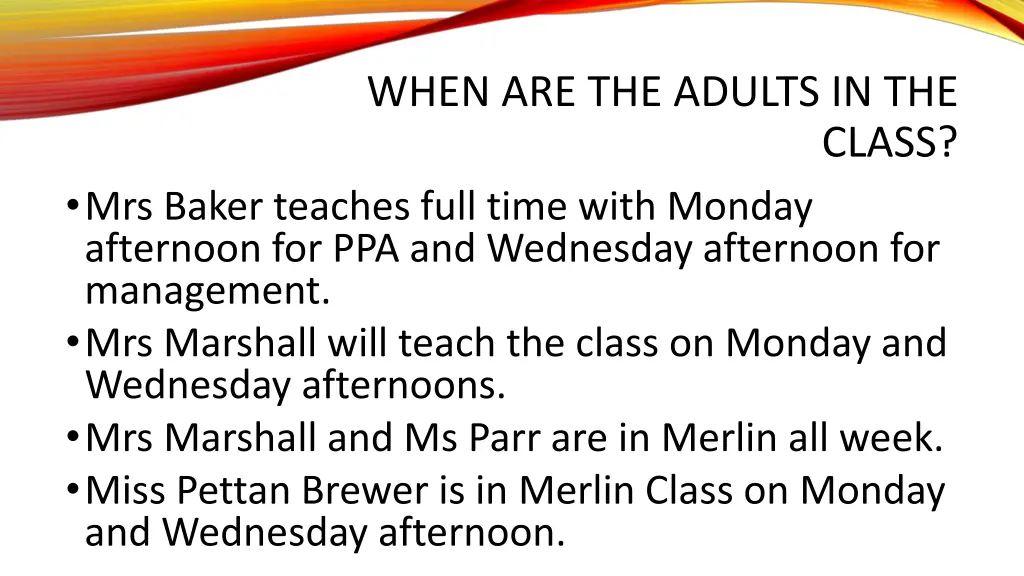 when are the adults in the