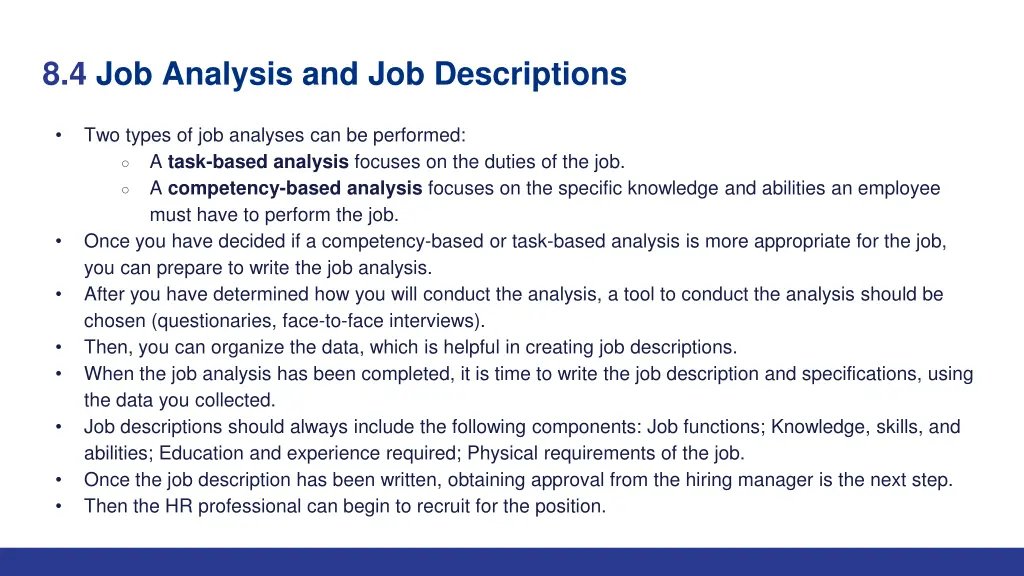 8 4 job analysis and job descriptions 1