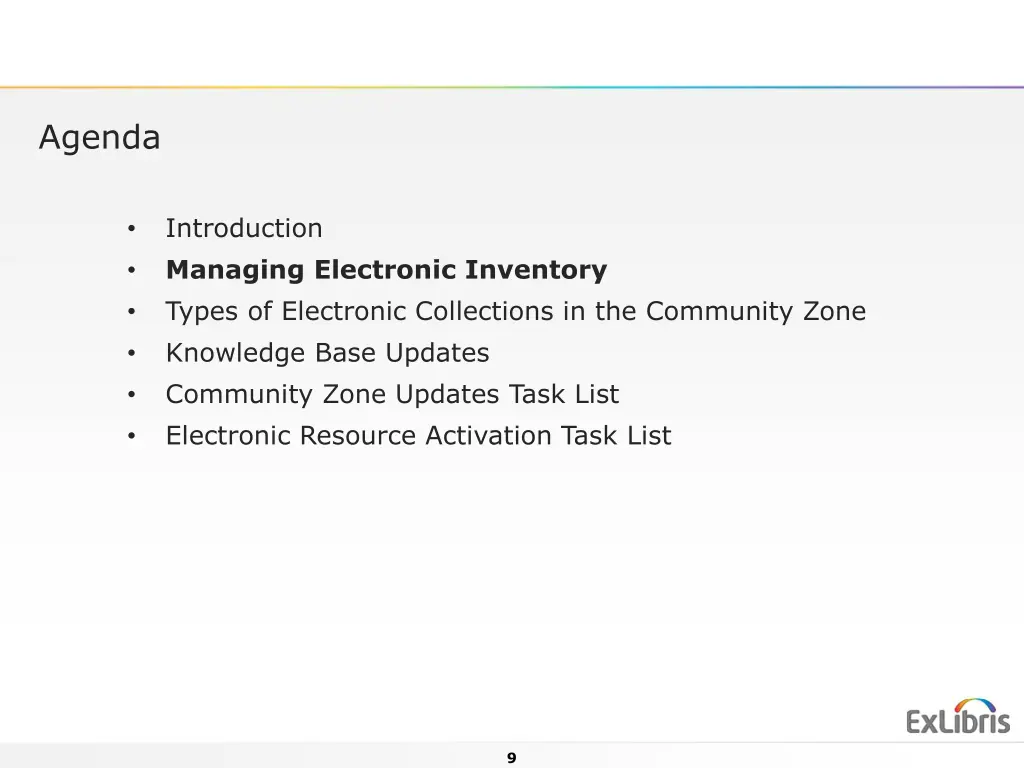 agenda 1