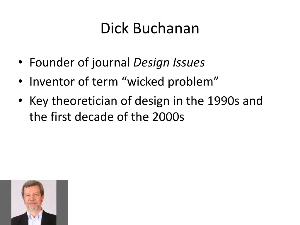 dick buchanan