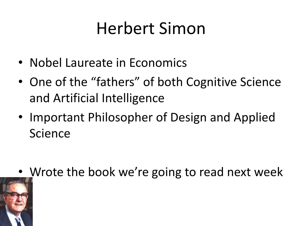 herbert simon