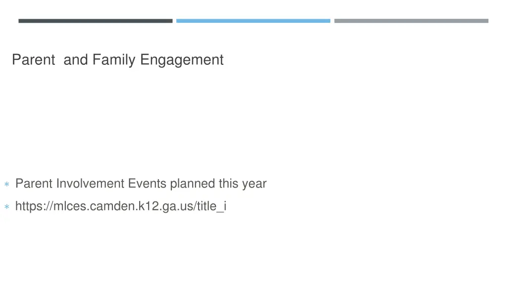 parent and family engagement 1