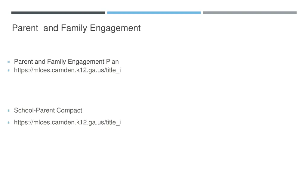 parent and family engagement