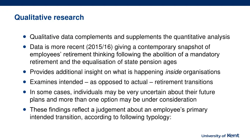 qualitative research