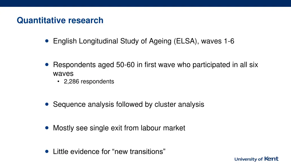 quantitative research