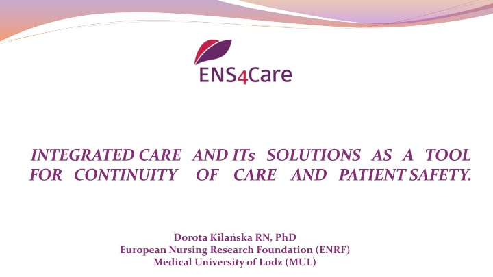 integrated care and its solutions as a tool