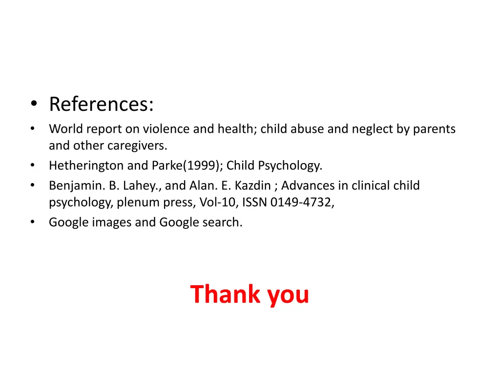 references world report on violence and health