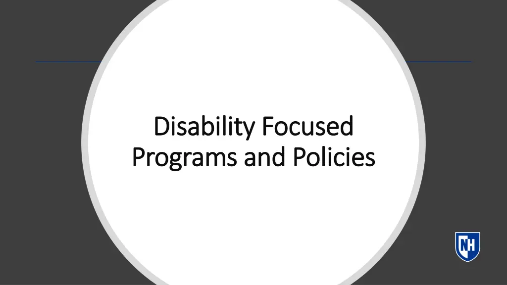disability focused disability focused programs