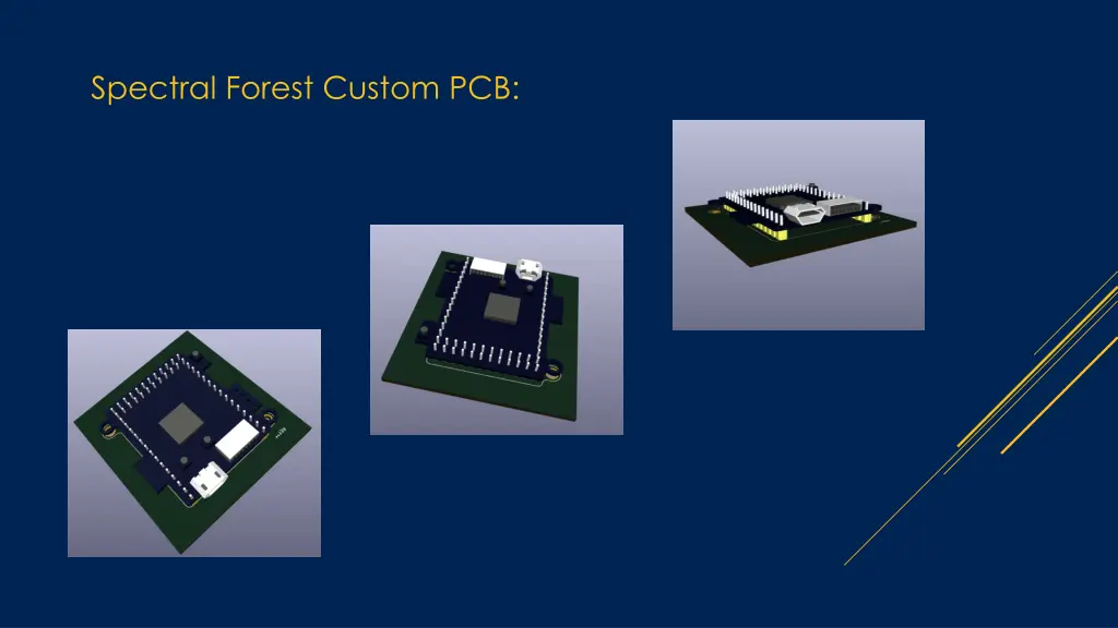 spectral forest custom pcb