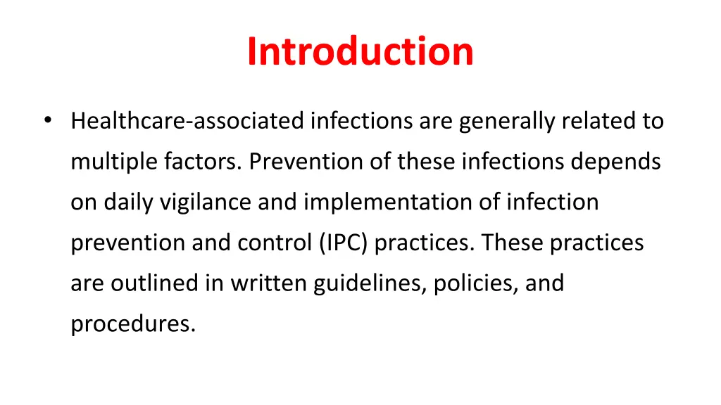 introduction