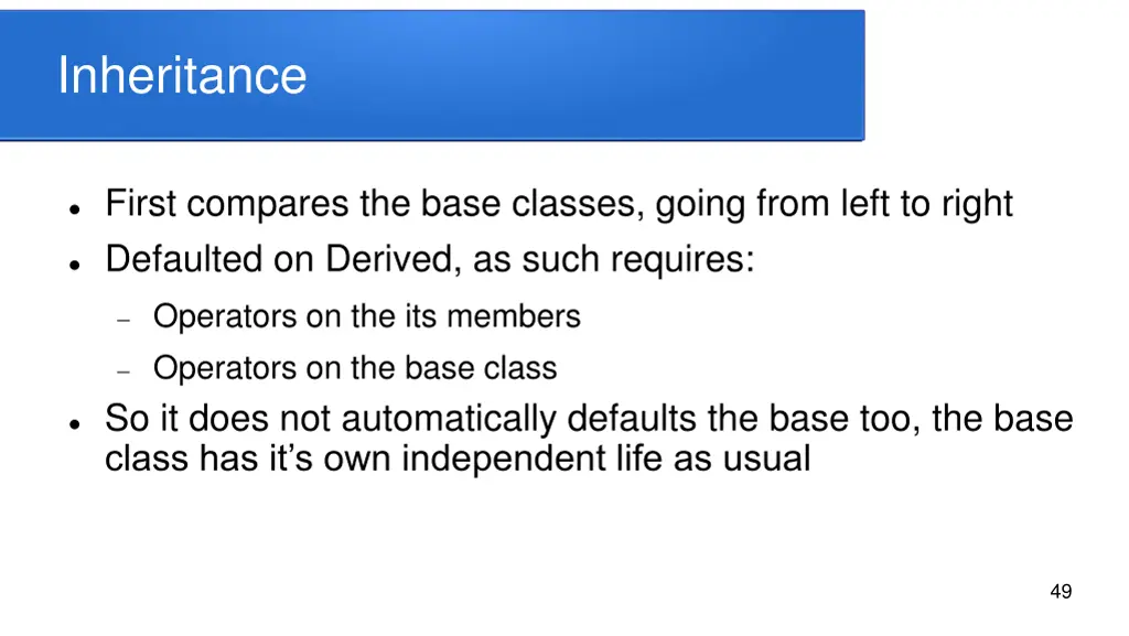 inheritance
