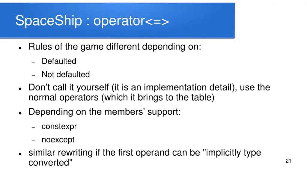 spaceship operator 1