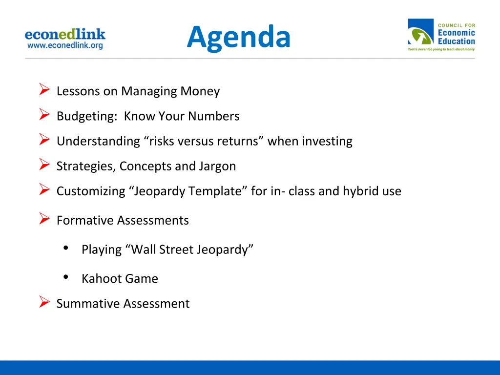agenda