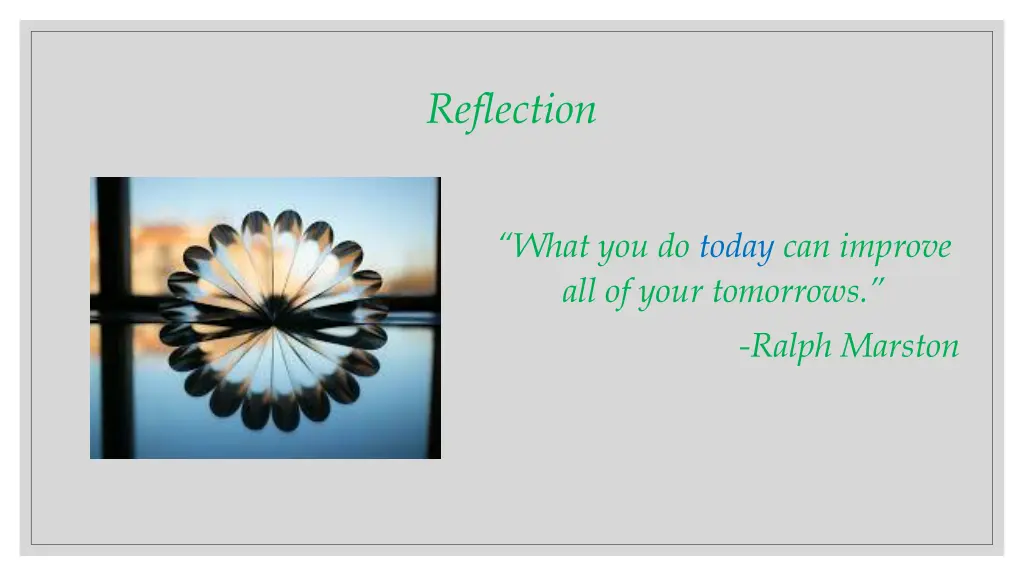 reflection