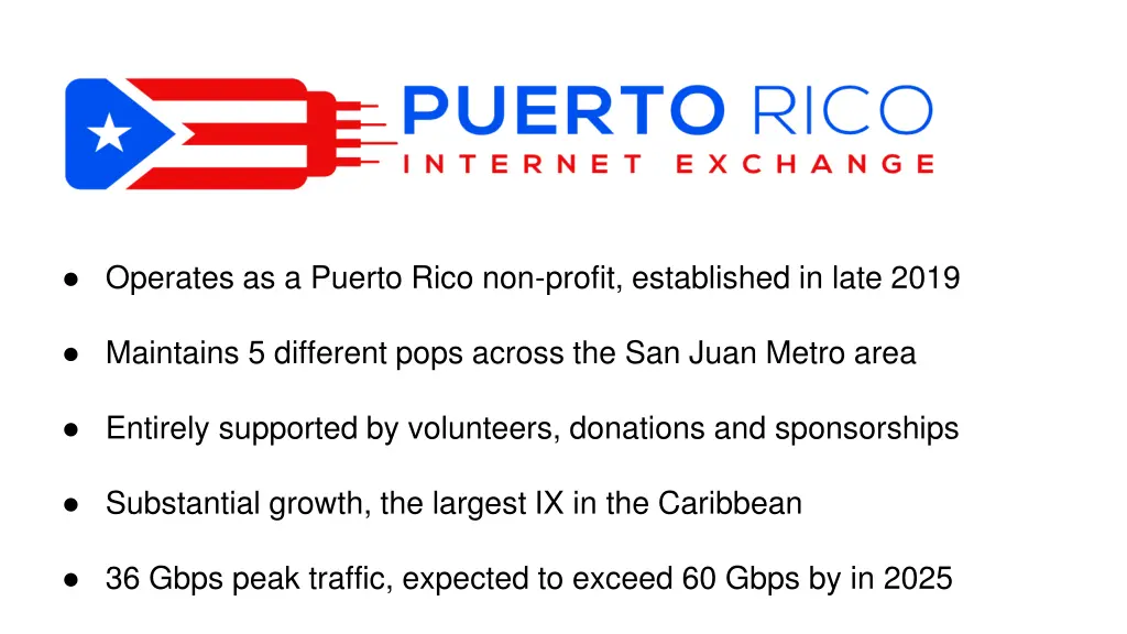 operates as a puerto rico non profit established