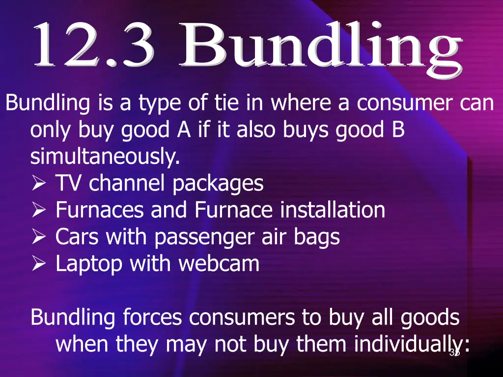 12 3 bundling