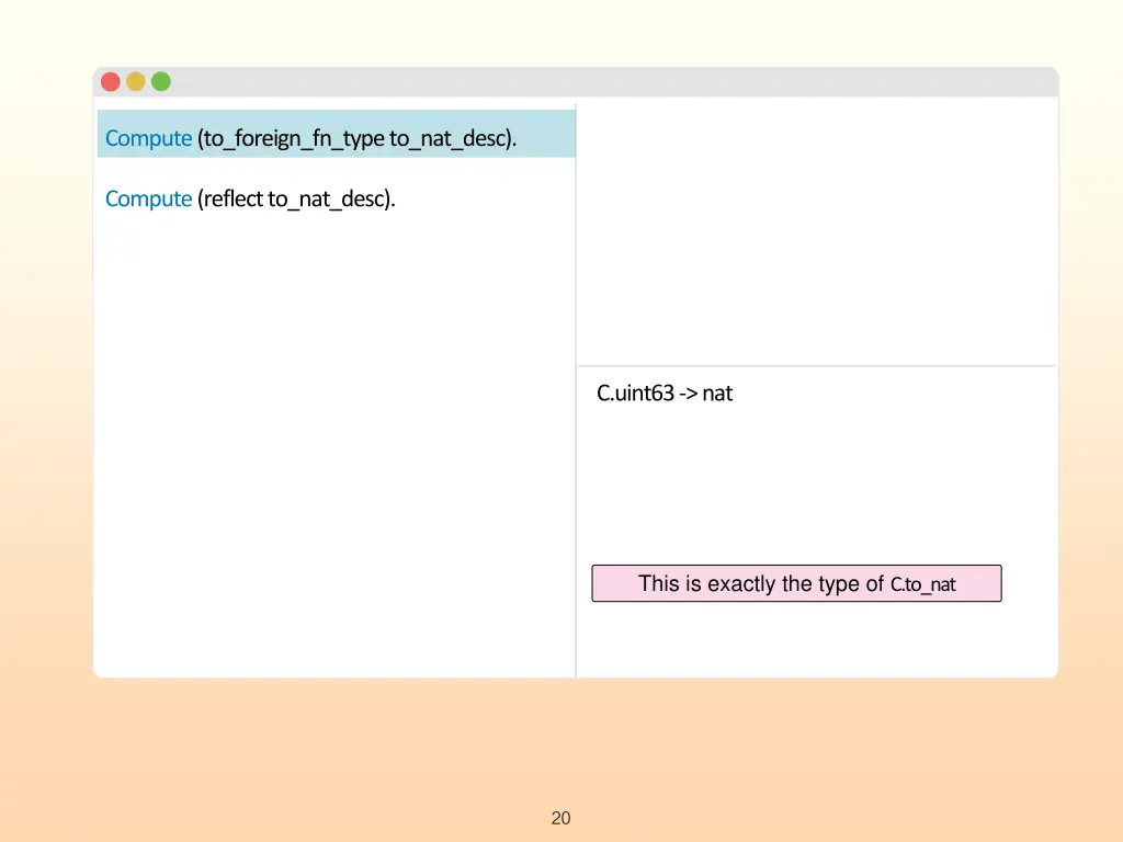 compute to foreign fn typeto nat desc