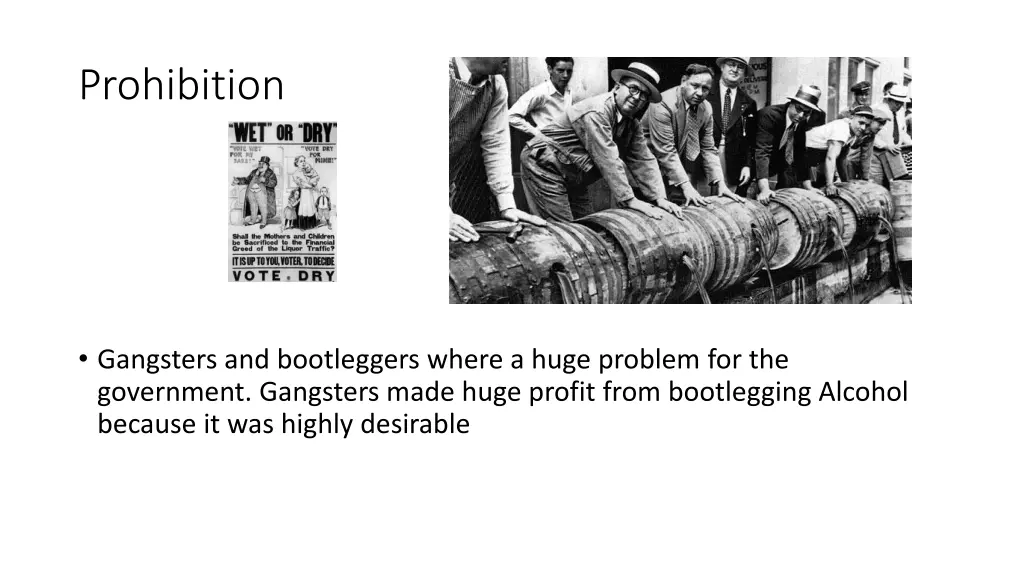 prohibition