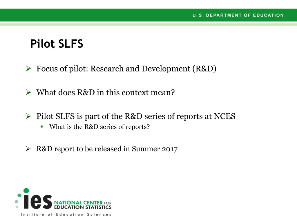 pilot slfs