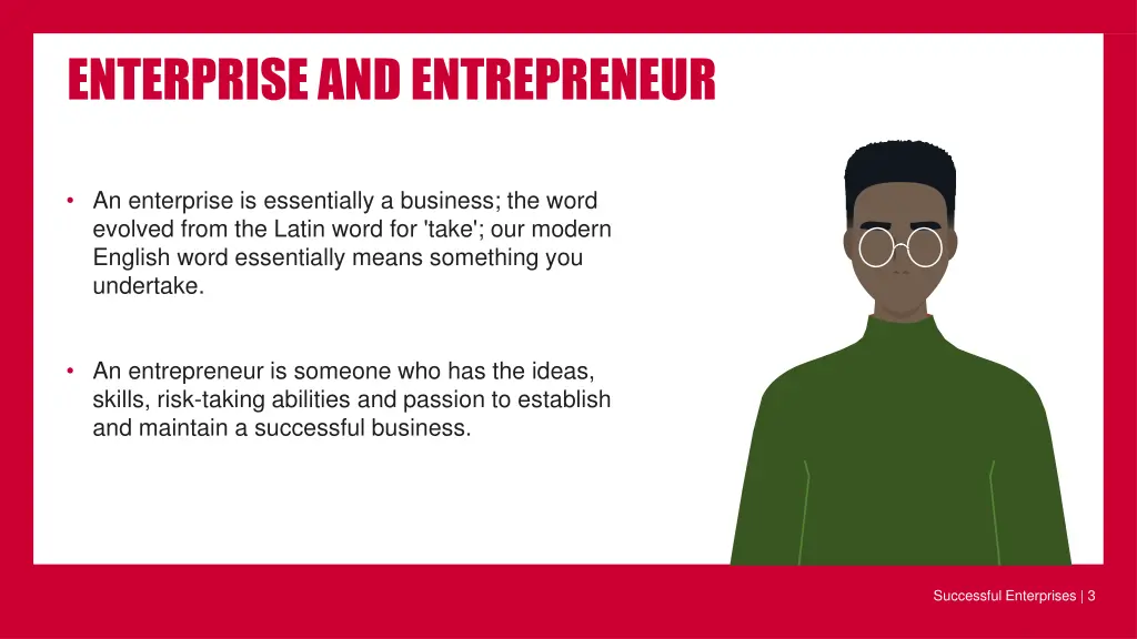 enterprise and entrepreneur