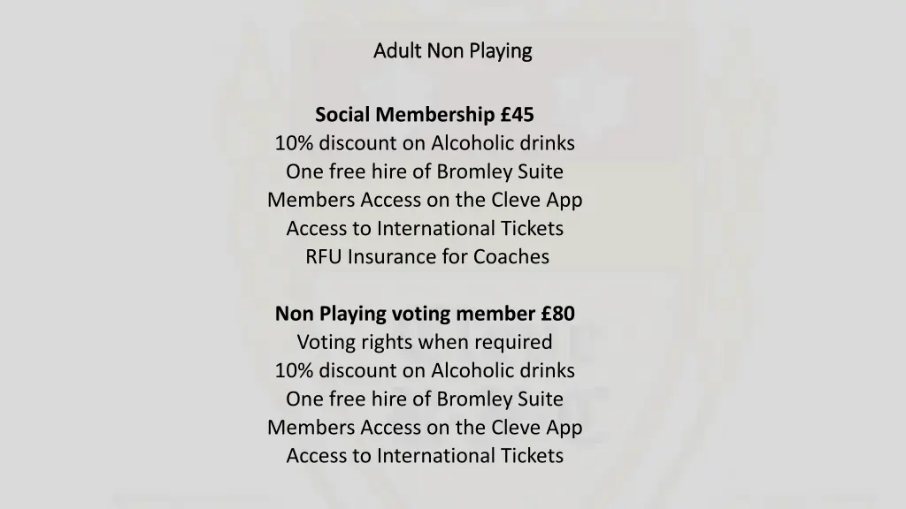 adult non playing adult non playing