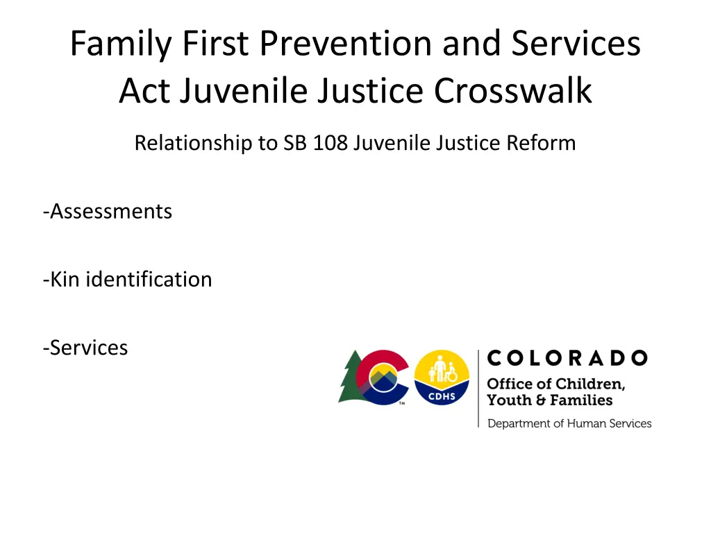 family first prevention and services act juvenile 1