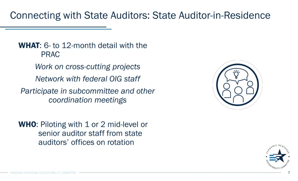 connecting with state auditors state auditor