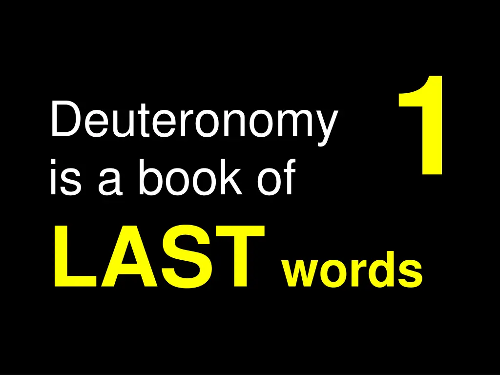 last words 1