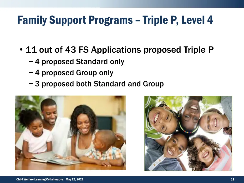 family support programs triple p level 4
