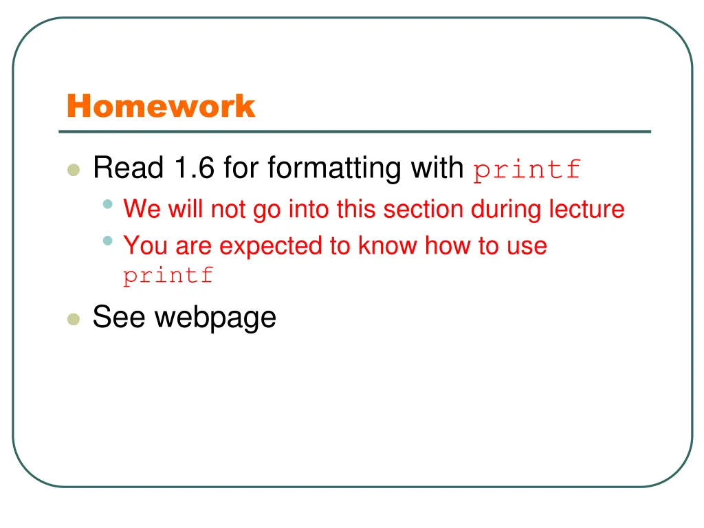 homework