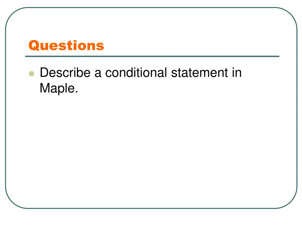 questions 1