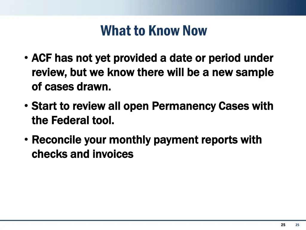 what to know now