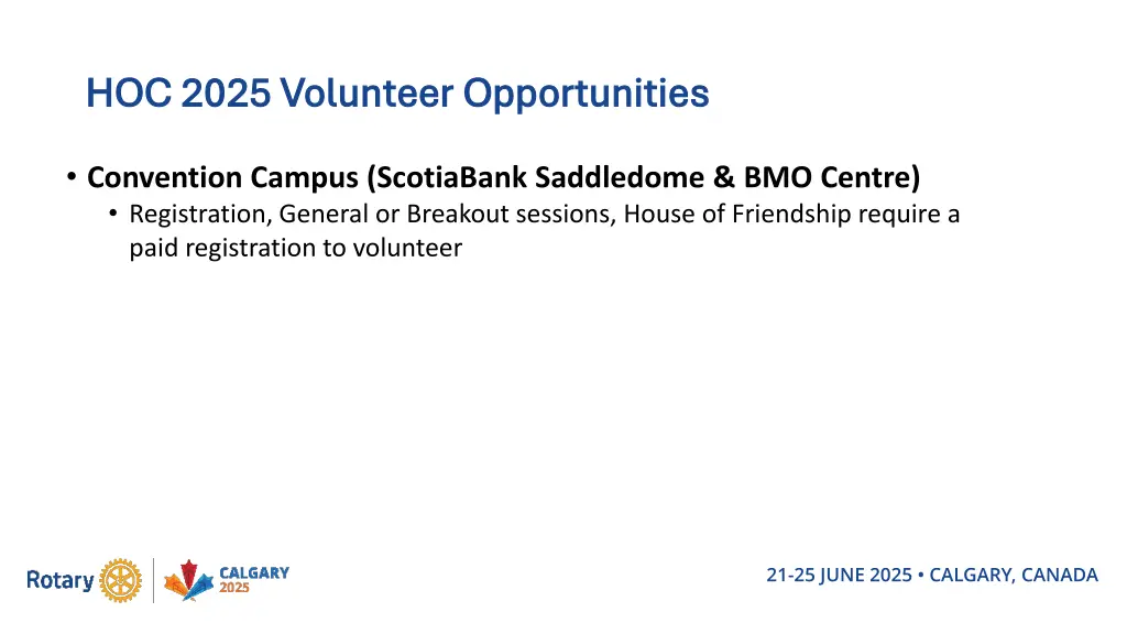 hoc 2025 volunteer opportunities hoc 2025 1
