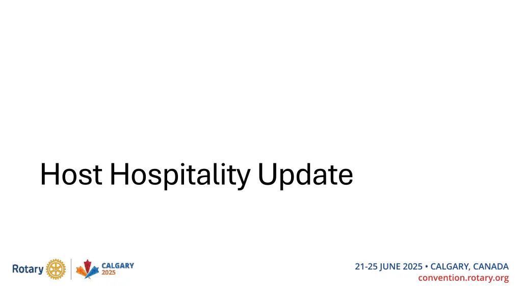 host hospitality update