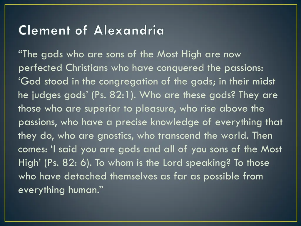clement of alexandria 2