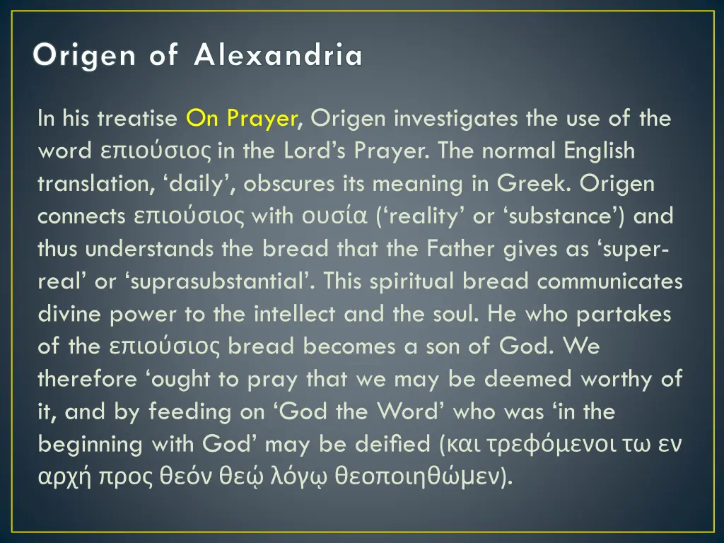 origen of alexandria