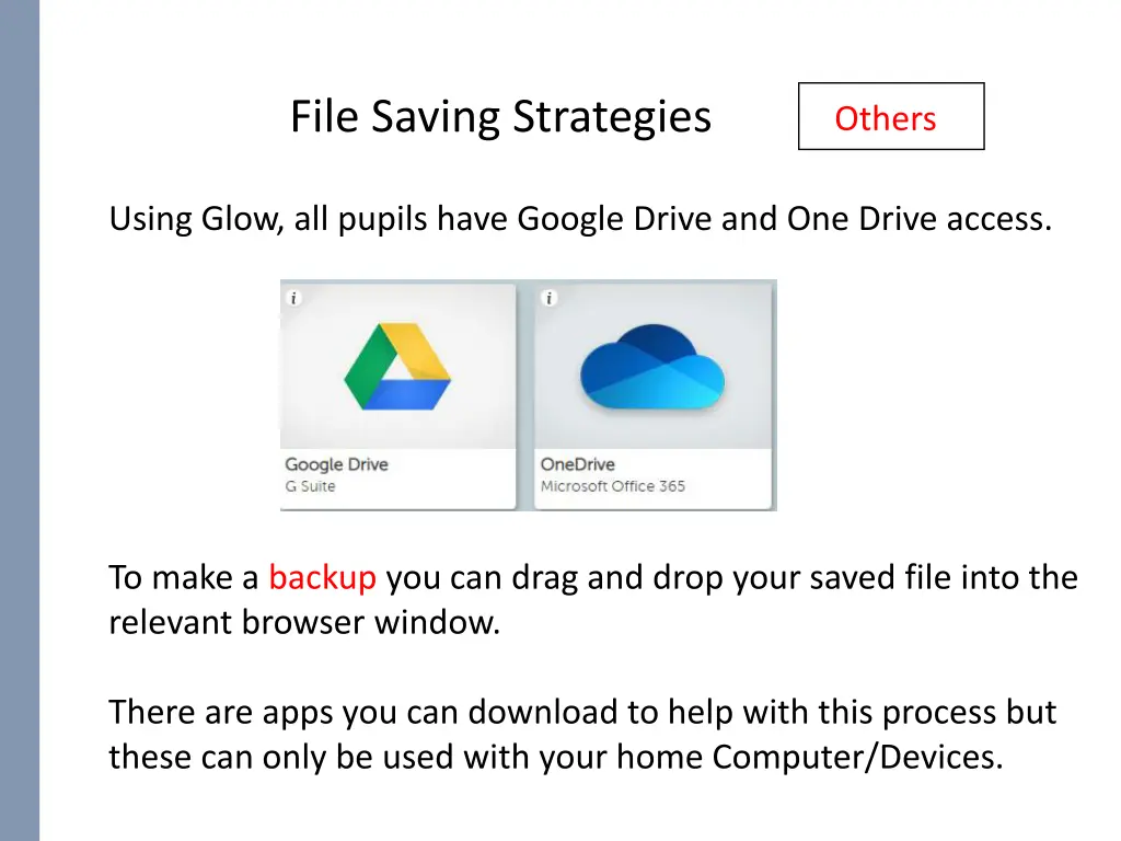 file saving strategies 5