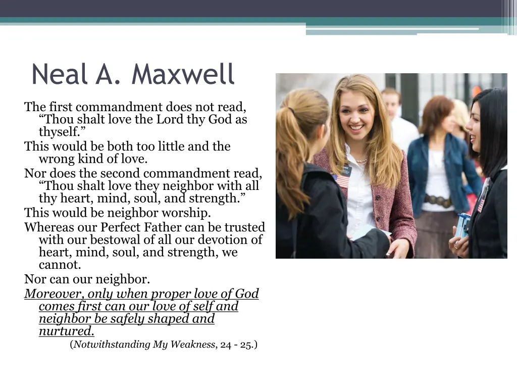 neal a maxwell