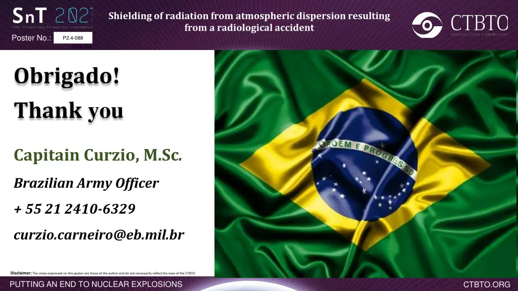 shielding of radiation from atmospheric 13