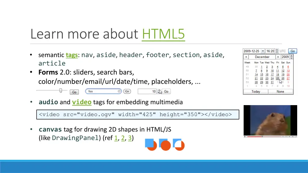 learn more about html5