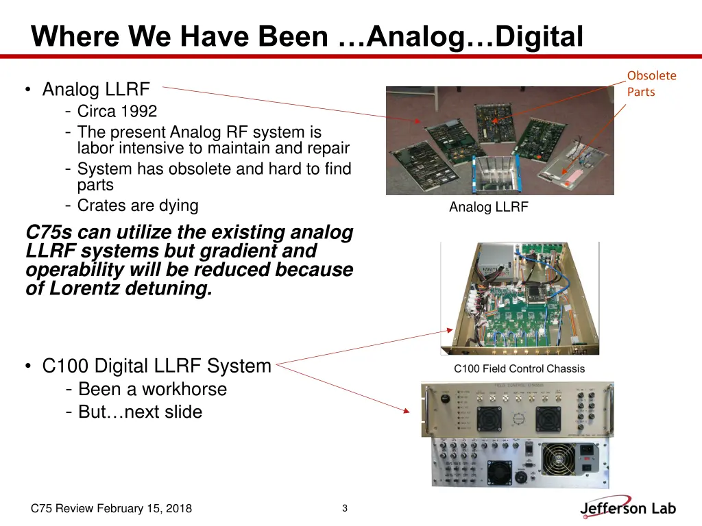 where we have been analog digital