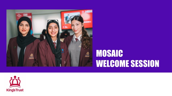 mosaic welcome session