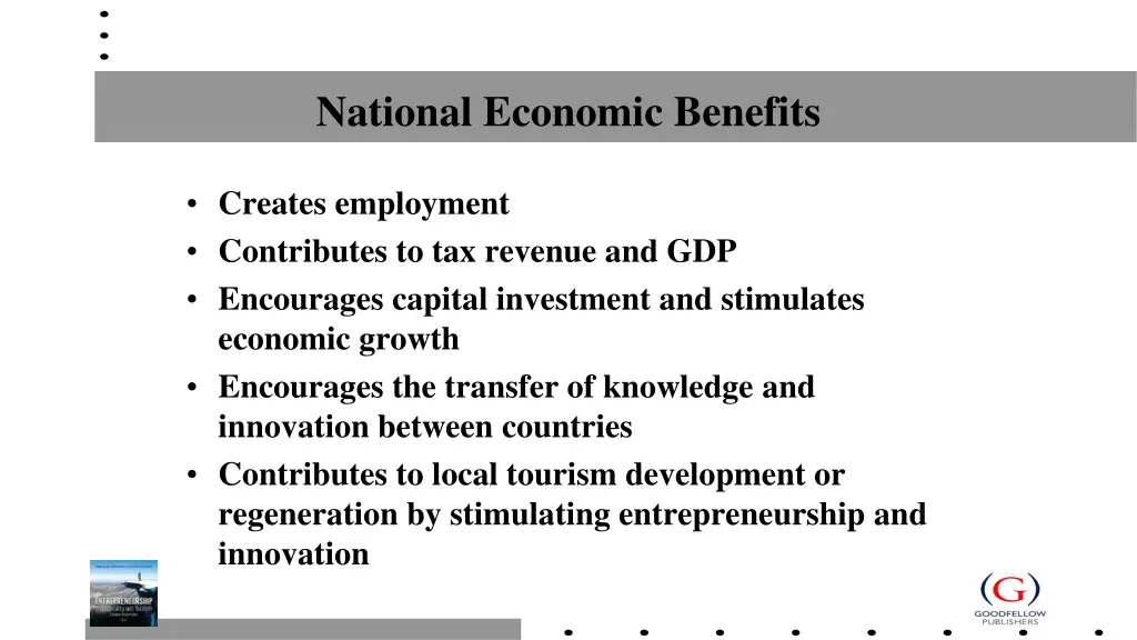 national economic benefits